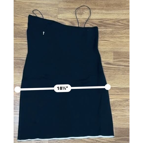 JACQUEMUS black viscose cocktail La Mini Robe Aro 42 - Picture 7 of 16